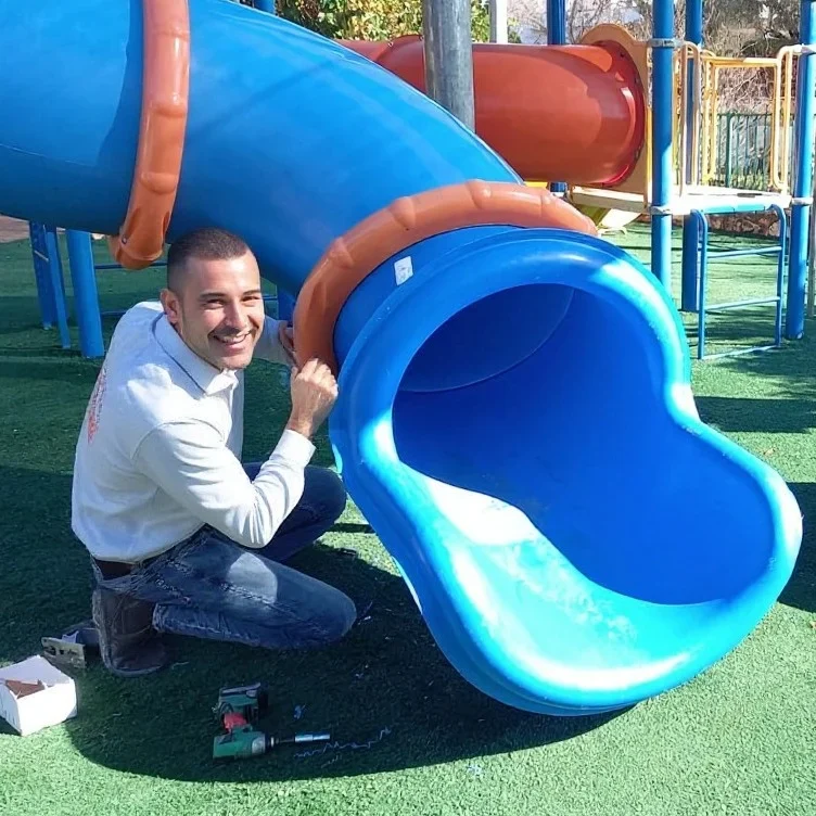 תחזוקה - מגלשה גנית פארק