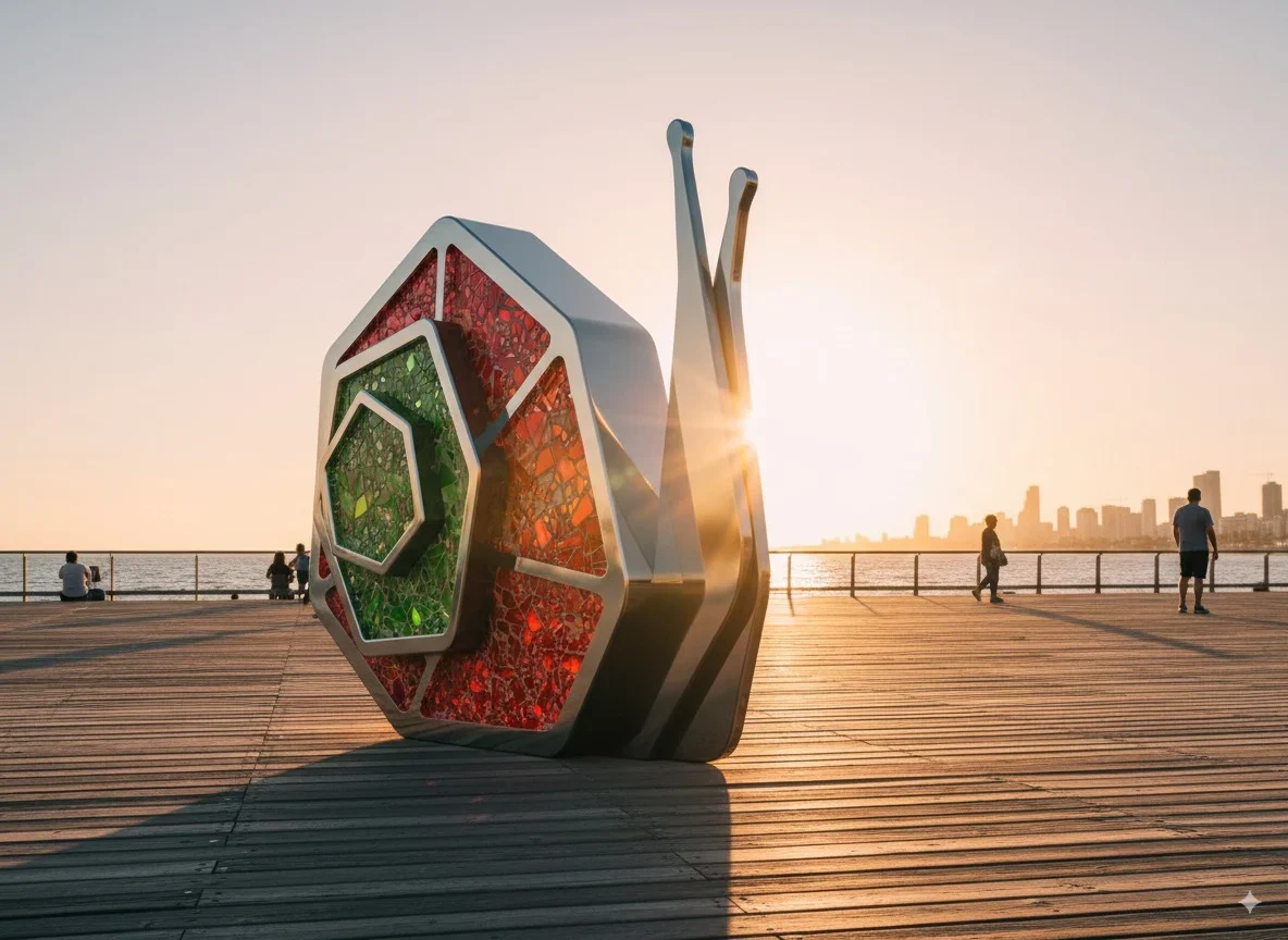 Snail in tel aviv