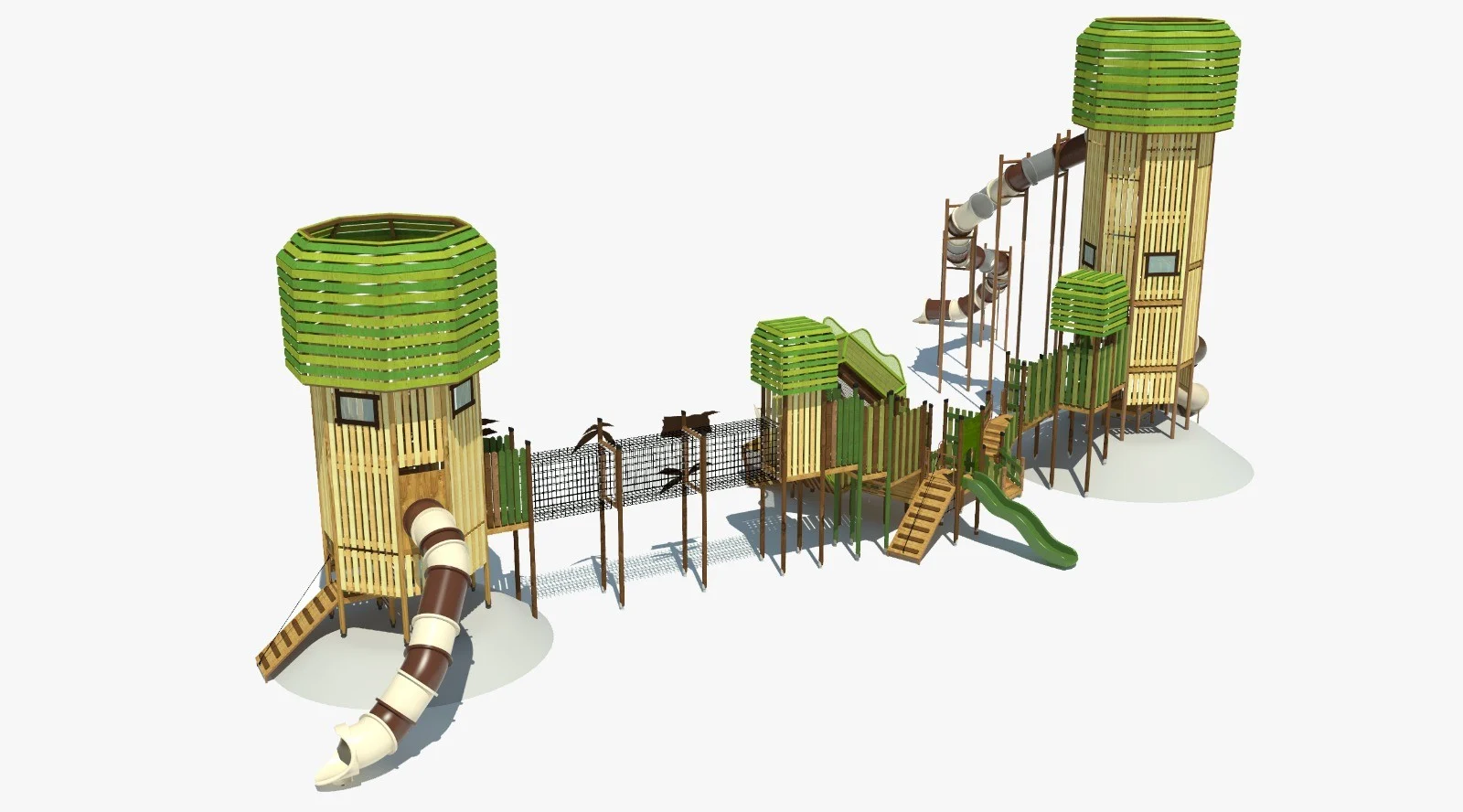 מתקן משולב דינוזאור ענק רב מפלסי - image 03